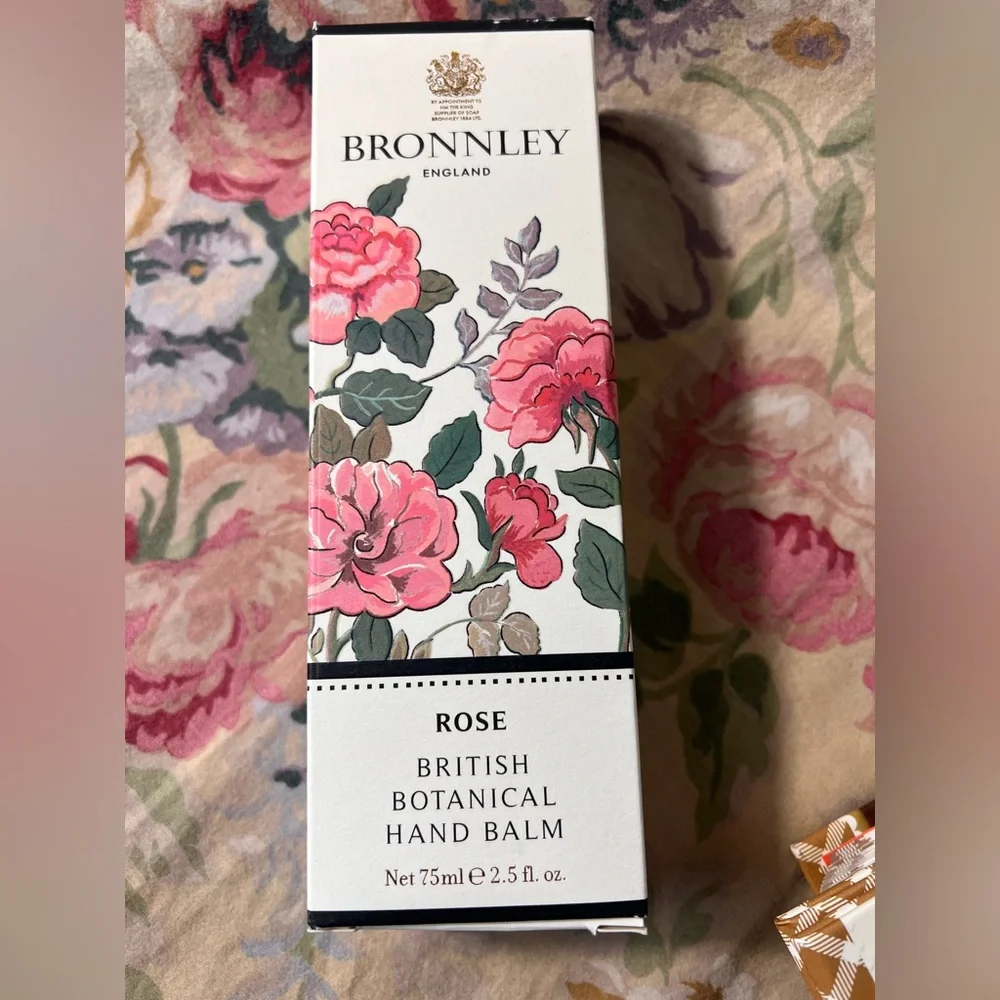 Bronnley Rose Botanical Hand Balm & in inspiration calendar